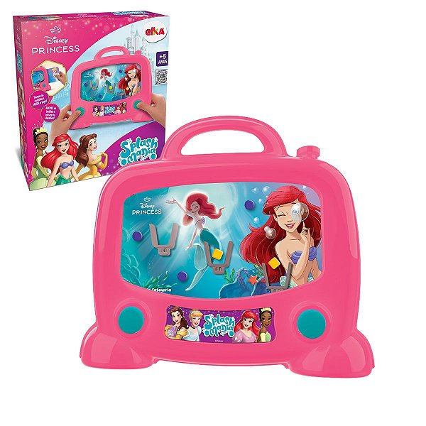 Brinquedo Jogo Aquaplay Splash Mania Princesas Disney Elka Diversão Infantil Clássica