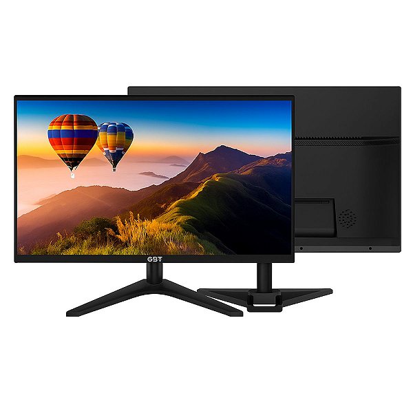 Monitor GBT 19" LED, Resolução 1440 X 900, 75Hz, HDMI E VGA - M19B