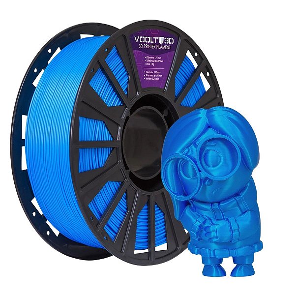 Filamento PLA Azul Velvet High Speed Premium - 1Kg