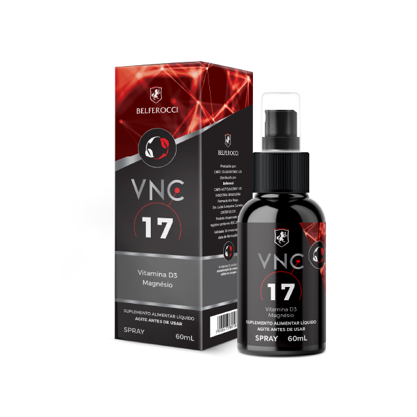 VNC 17 CRANBERRY • VITAMINA D3 • MAGNÉSIO