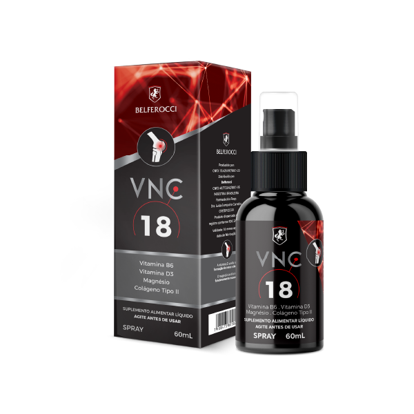 VNC 18 COLÁGENO TIPO II • VITAMINA B6 • VITAMINA D3 • MAGNÉSIO