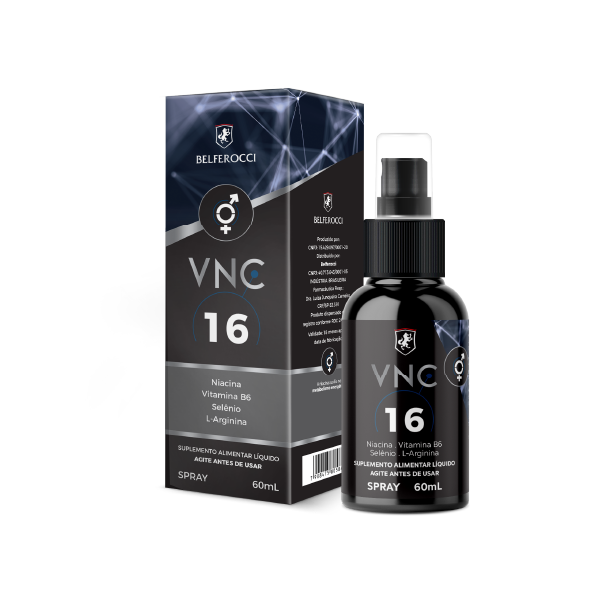 VNC 16 PIMENTA • NIACINA • VITAMINA B6 • SELÊNIO • L-ARGININA