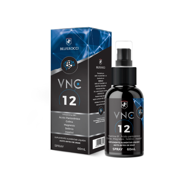 VNC 12 VITAMINA B1 • ÁCIDO PANTOTÊNICO • COLINA • MAGNÉSIO • SELÊNIO • INOSITOL