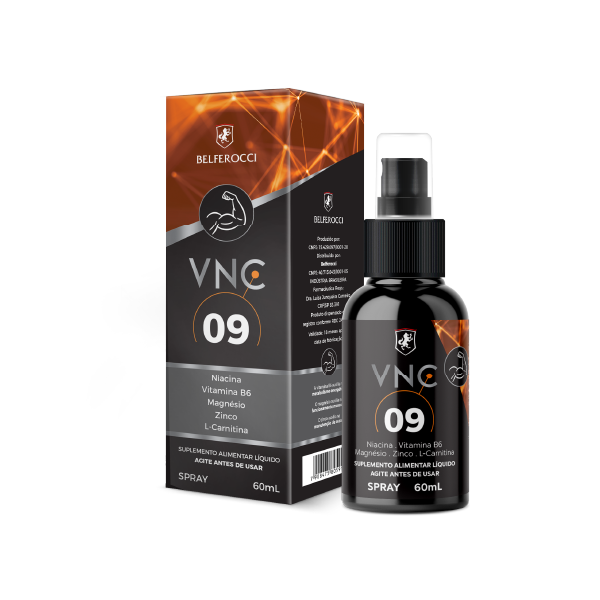 VNC 09 CUPUAÇU • NIACINA • VITAMINA B6 • MAGNÉSIO • ZINCO • L-CARNITINA