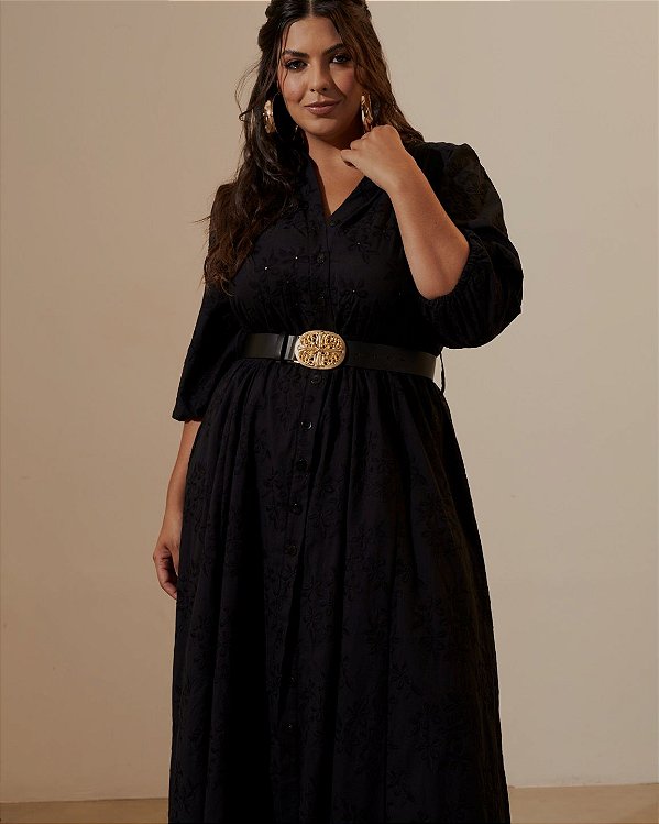 Vestido Midi em laise 2375