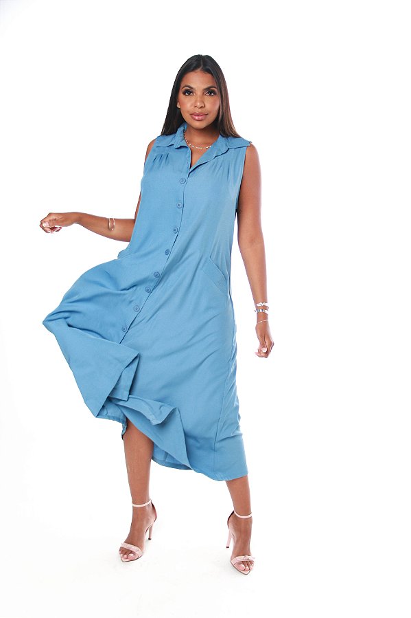 Vestido Gola Grécia C2690