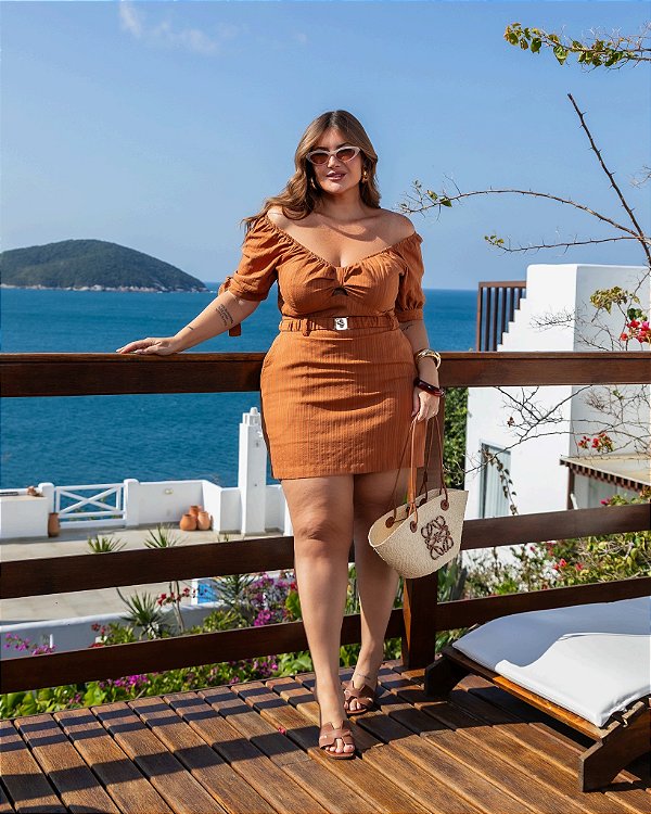 Conj. Linen Cinto Fivela 250720