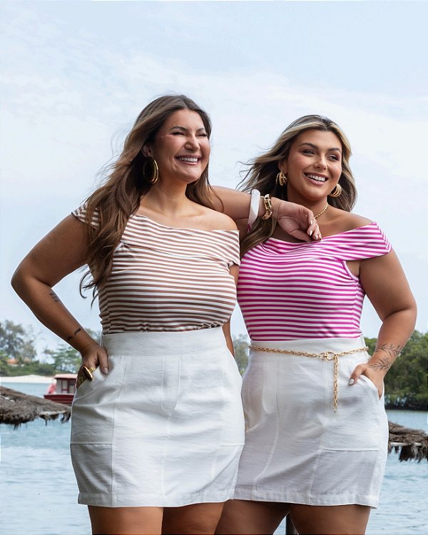 Blusa Malha Crepe Listrada 251013