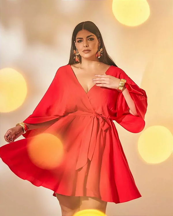 Vestido Curto Fluido 2534