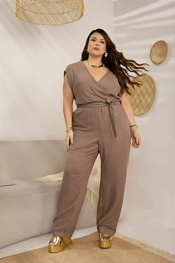 Macacão Transpasse Busto 900835