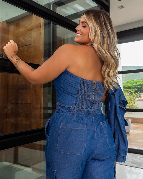 Cropped Jeans 260303