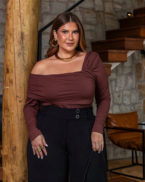 Blusa Ombro Assimétrico 260333