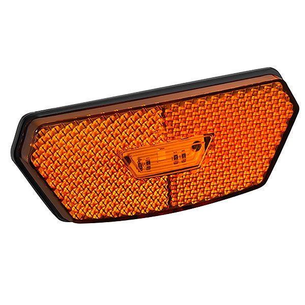 Lanterna Lateral Diamante LED Saída Fios sem Suporte