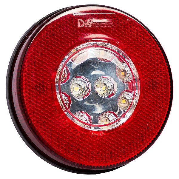 Lanterna LED Bivolt ⌀125mm / Luz de Ré