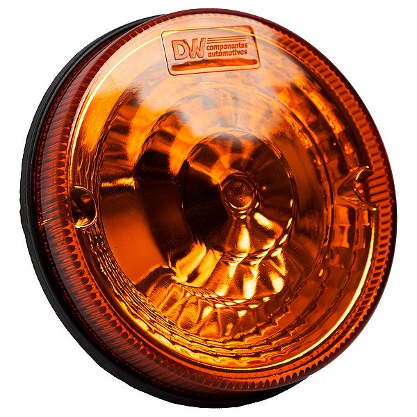 Lanterna Traseira Metalizada ⌀125mm sem Soquete