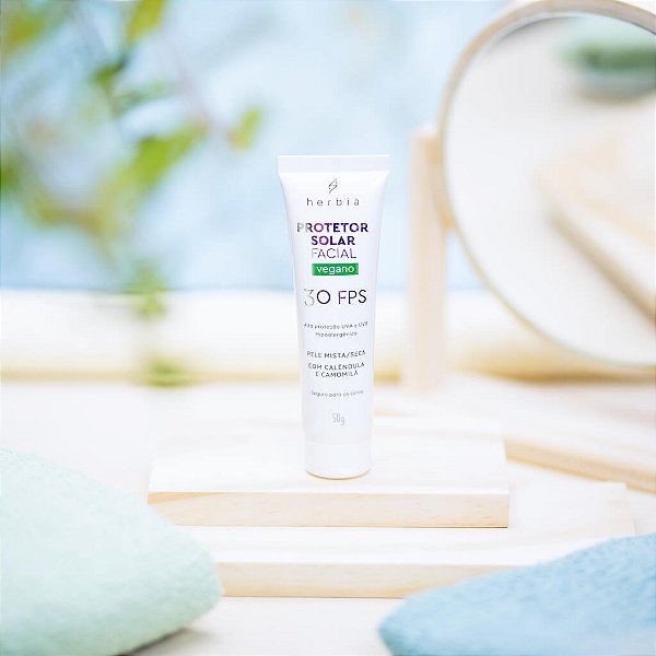 Protetor Solar Facial | Peles Mistas e Secas