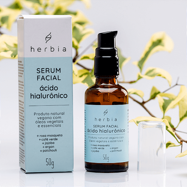 Sérum Facial com Ácido Hialuronico