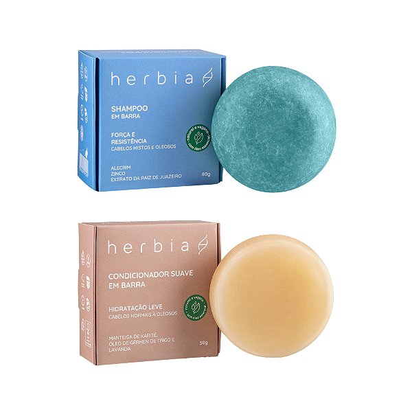 Kit shampoo Cabelos Oleosos + Condicionador Suave