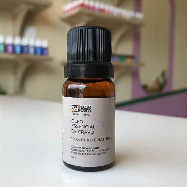 Óleo Essencial de Cravo 10ml - Twoone Onetwo