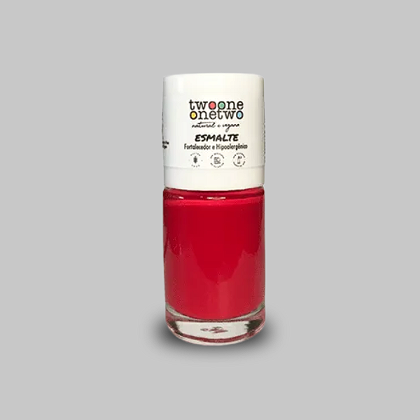 Esmalte Poppy Red Vegano 10ml – Twoone Onetwo