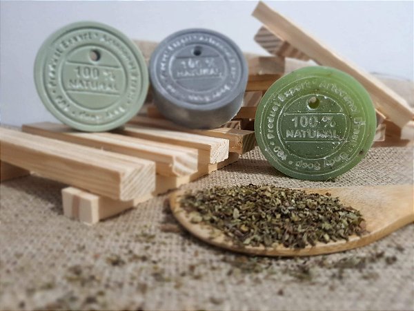 Sabonete de Glicerina com Argila Preta e Carvão Ativado Detox - Im'canta