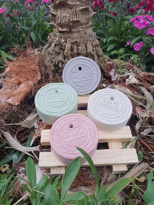 Sabonete de Glicerina com Argila Roxa e Lavanda - Revitalização e Relaxamento - Im'canta