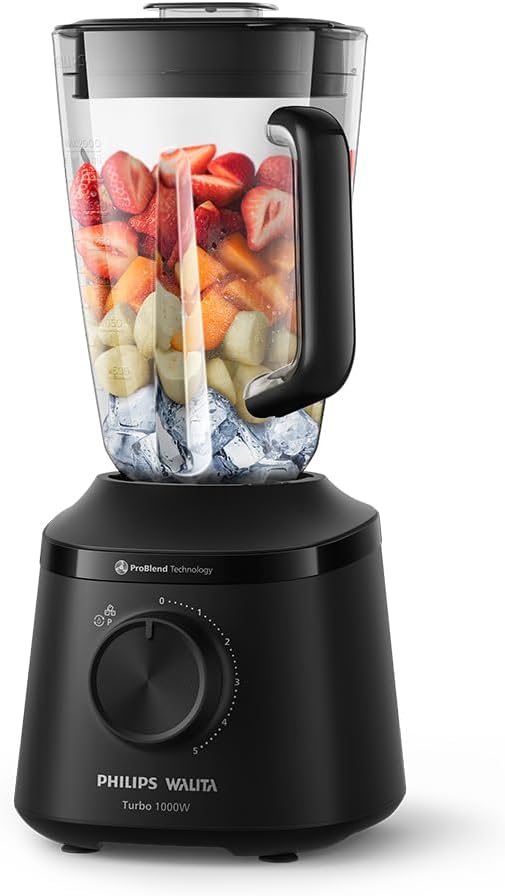 Liquidificador Philips Walita Série 3000 Turbo Preto - 110V