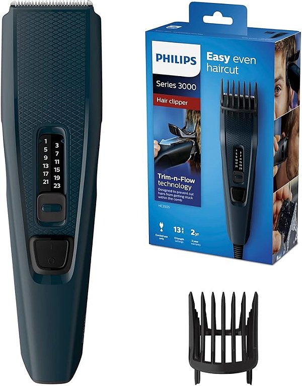 Aparador e Cortador de cabelo Philips HC3505/15 bivolt