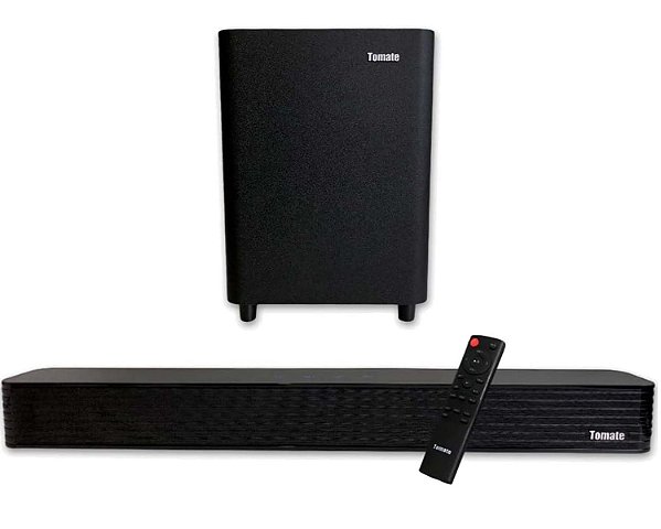 Soundbar Tomate MTS-2023 130w 2.1 canais Bluetooth