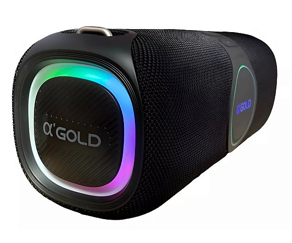 Caixa De Som Portátil SM-32 A'Gold IPX6 120w