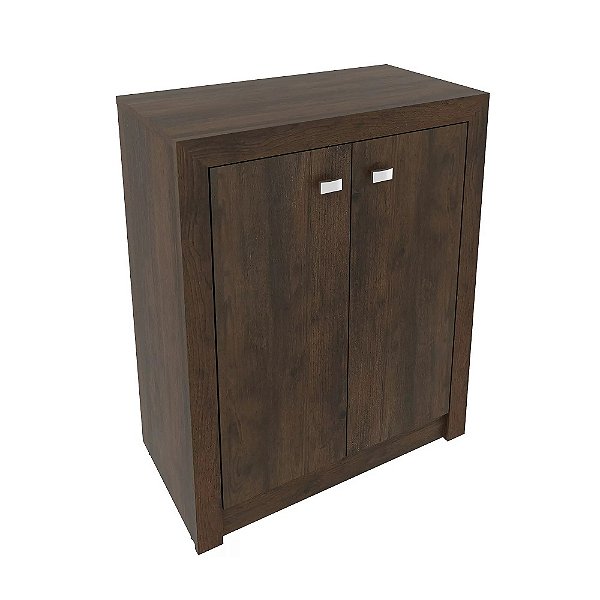 Balcão Multiuso 2 Portas 1 Prateleira Me4103 Tecno Mobili Rústico