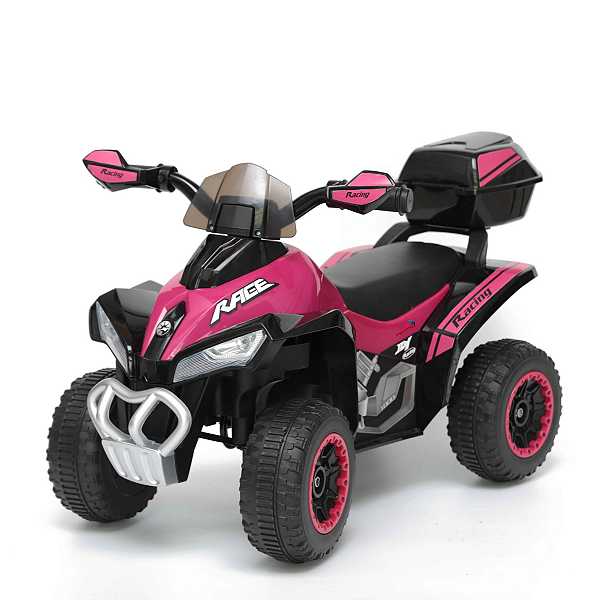 Quadriciclo Elétrico Infantil Rosa Importway