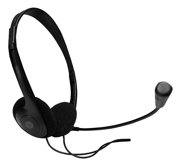 Headset Office Bright Usb Com Adaptador Usb-c