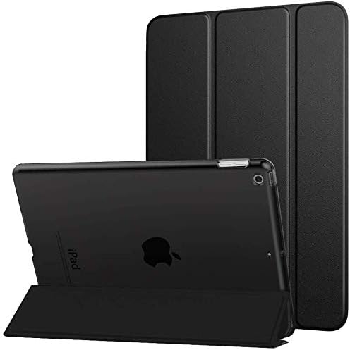 Capa iPad 7a, 8a e 9a Geração 10.2 Couro Premium Antichoque com Compart. para Pencil Preto WB