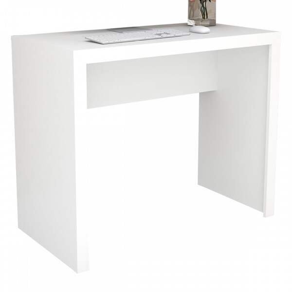 Mesa Escrivaninha Para Computador Home Office Tecnomobili Me4139 Cor Branco