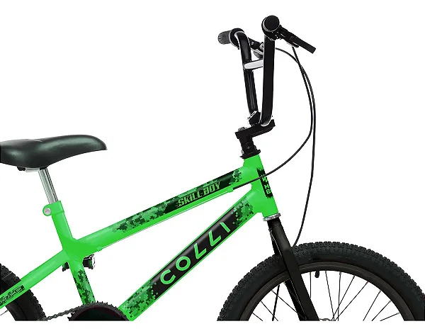 BICICLETA COLLI SKILL BOY ARO 20 - VERDE NEON