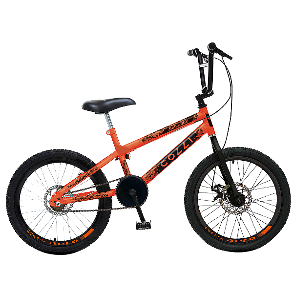 BICICLETA COLLI SKILL BOY ARO 20 - LARANJA NEON