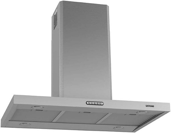 Coifa Fogatti Ilha Retangular Inox 90cm - 127V