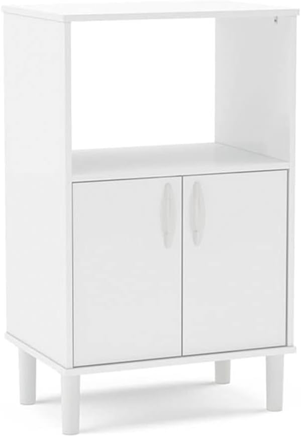 Balcão Multiuso com tampa 2 Portas Cerro Largo Politorno - Branco