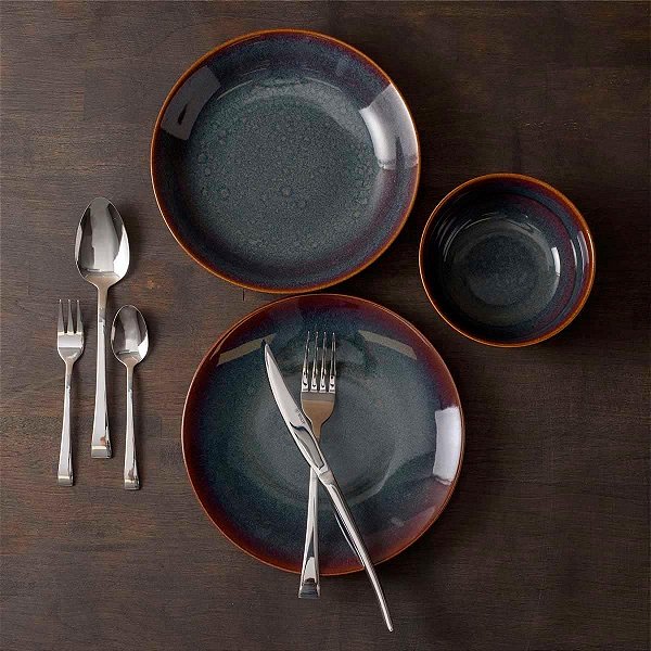 Faqueiro de Aço Inox Berna 30 Peças WOLFF