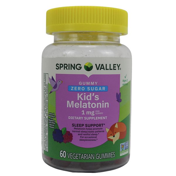 Melatonin 1mg - 60 vegetarian gummies - Kids