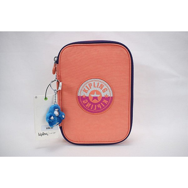 Estojo Feninina Coral Kliping