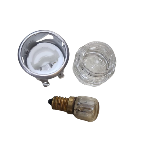 Lampada forno fogatti Nardelli 15W 127V conjunto soquete 300c original - 6070040