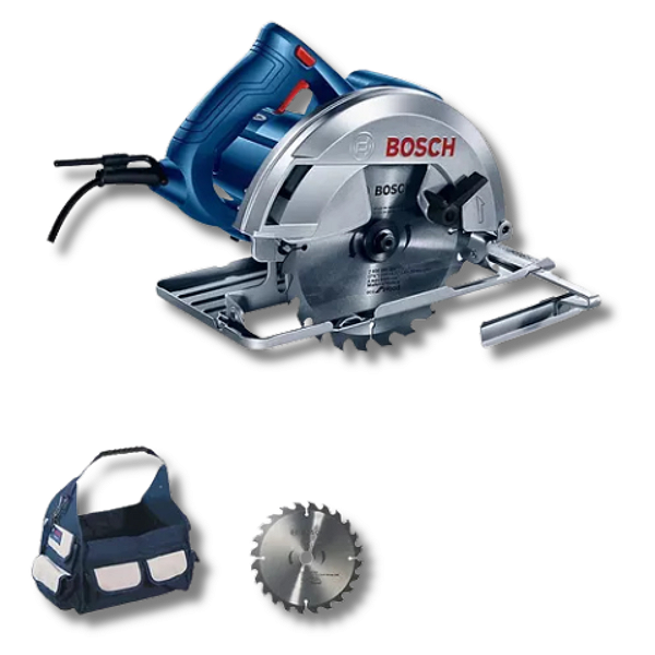 SERRA CIRCULAR BOSCH GKS 150 1500W 127V COM BOLSA