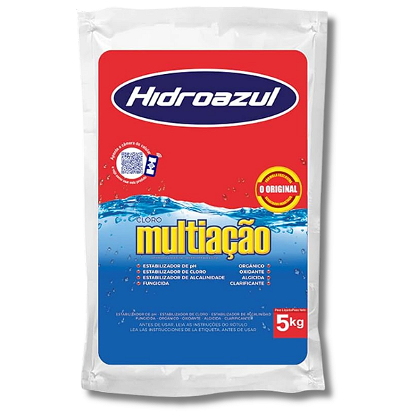CLORO MULTIAÇÃO HIDROAZUL  8X1 5KG