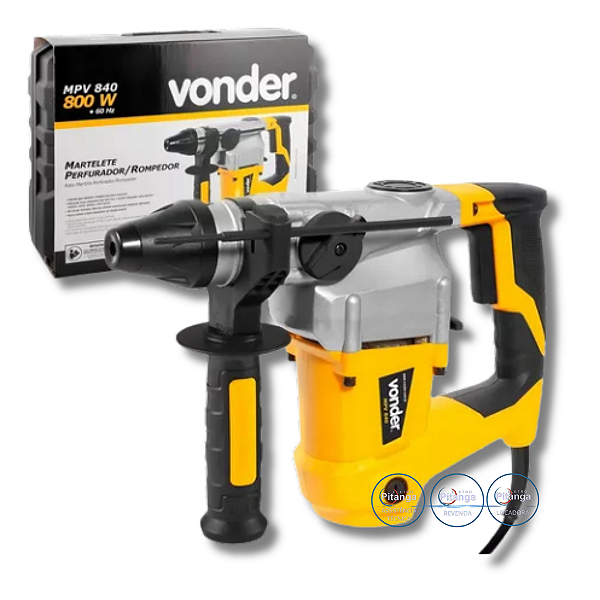 MARTELETE PERFURADOR ROMPEDOR MPV840 4,0J 127V