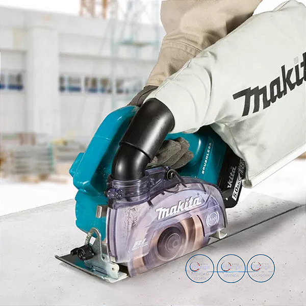 SERRA MARMORE MAKITA DCC500 125MM 18V - SEM BATERIA E SEM CARREGADOR
