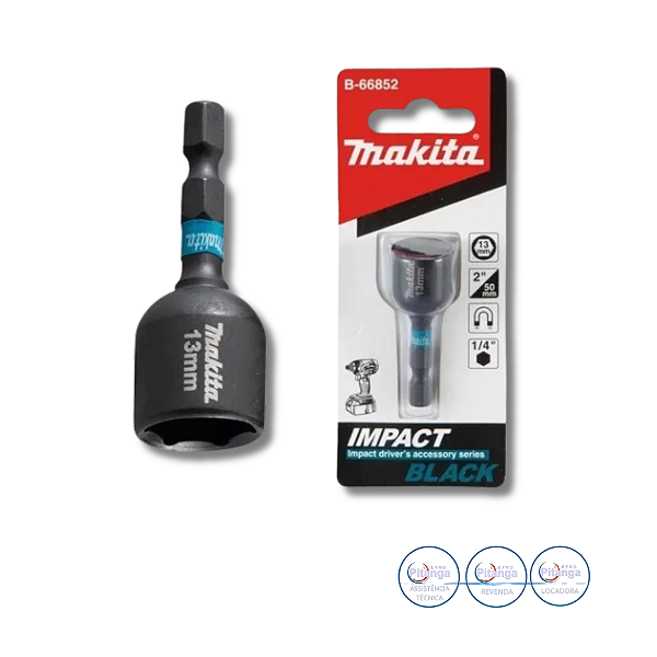 SOQUETE MAGNETICO MAKITA 13MM X 50MM B-66852
