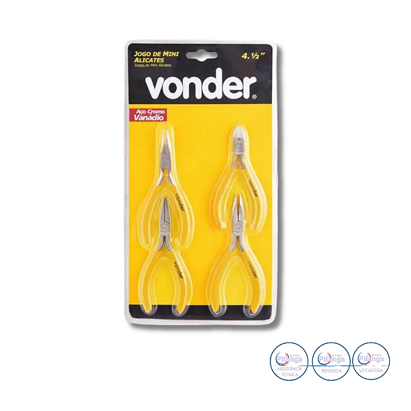 MINIALICATES VONDER 4 PEÇAS