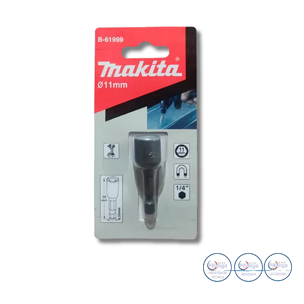 SOQUETE MAGNETICO MAKITA 11X50M B-61999